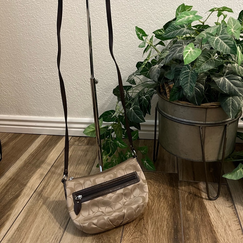 Coach Tan Mini Crossbody Bag